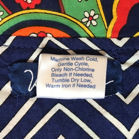 Vera Bradley Multicolor Blouse with pocket-small - Picture 7 of 7